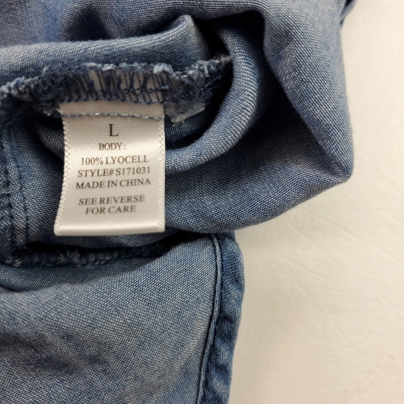 Altaraid State Pleasant Women Top with embroidered Sleeves size Large - Picture 9 of 10